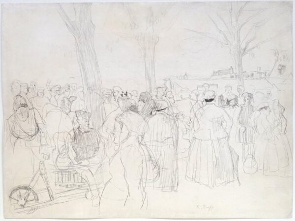Raoul Dufy Marktszene 1902